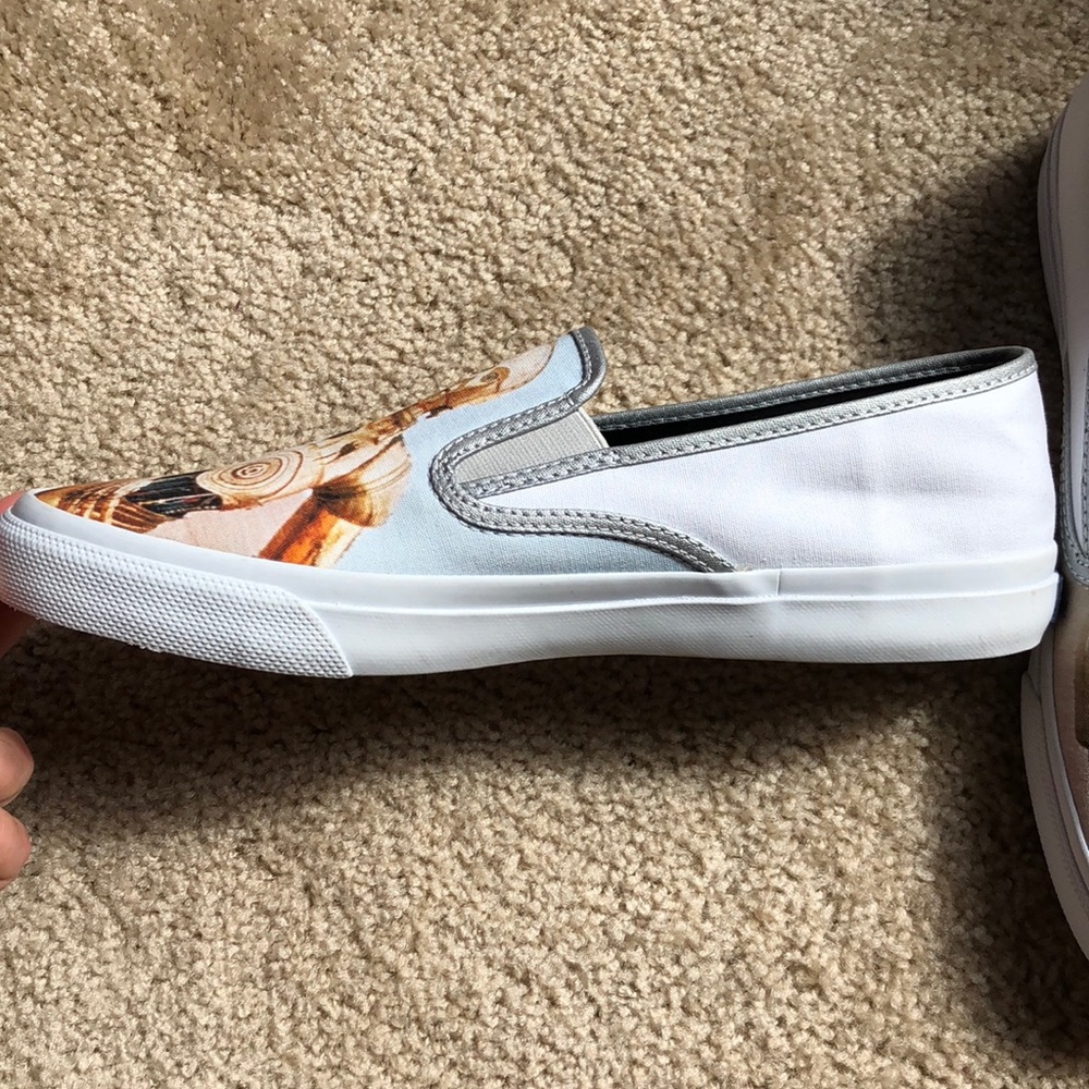New! Sperry Mens Star Wars Droid White sneaker-11 - Picture 2 of 8